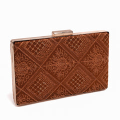 Chantique Clutch - Musturd Brown