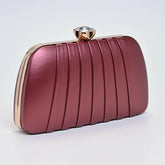 Gleamy Clutch 02 - Maroon