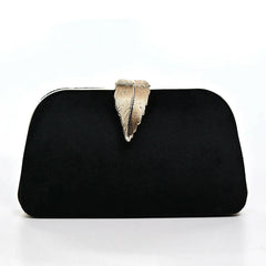 Mystic Velvet Clutch 02 - Black
