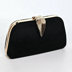 Mystic Velvet Clutch 02 - Black