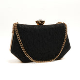 Shimmer Clutch - Black