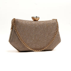 Shimmer Clutch - Golden