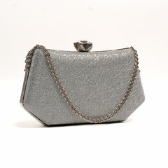 Shimmer Clutch - Silver