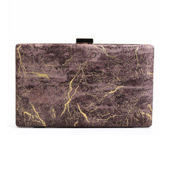 Marble Clutch - Rose Gold