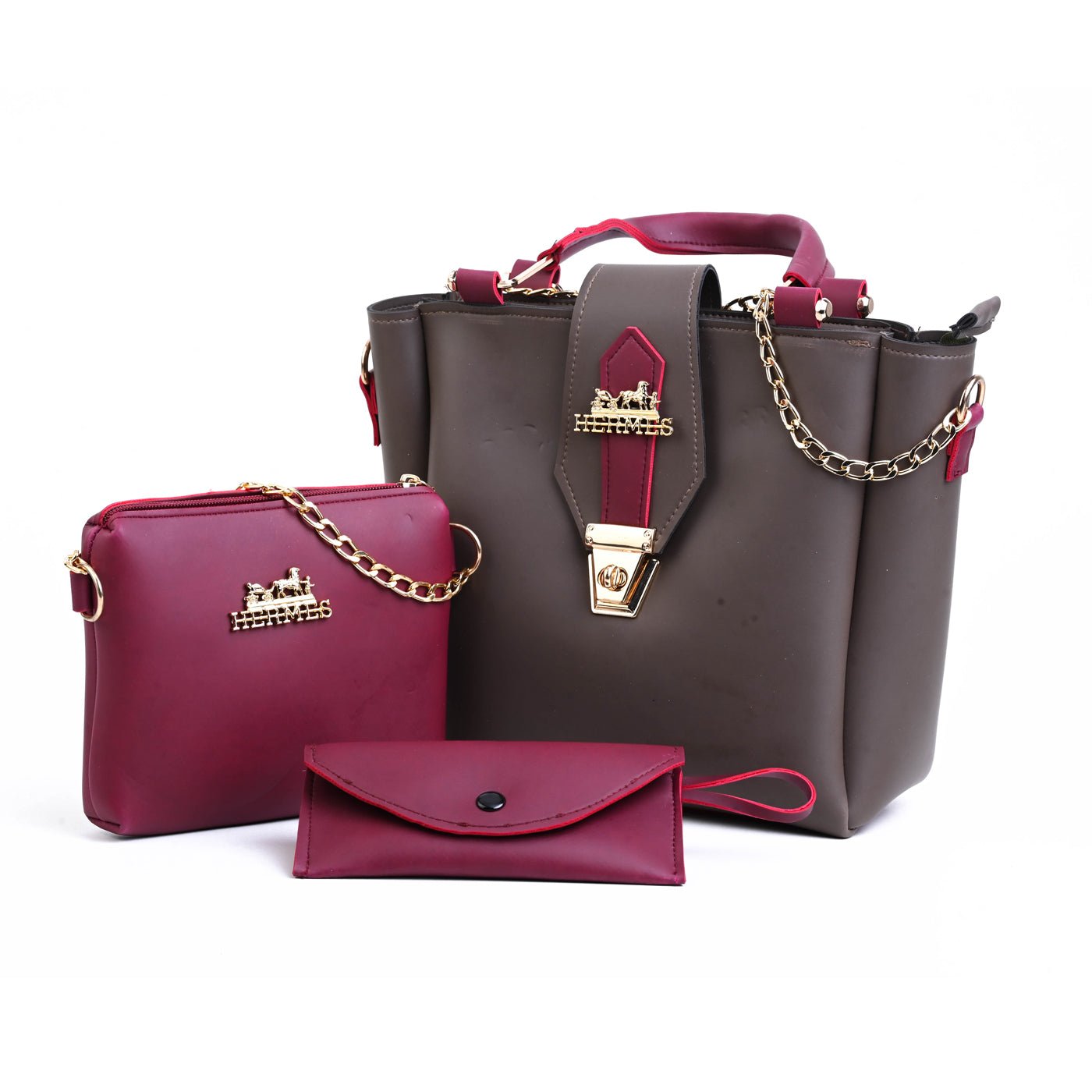 3 in 1 Handbag Set - 10 - Zenana