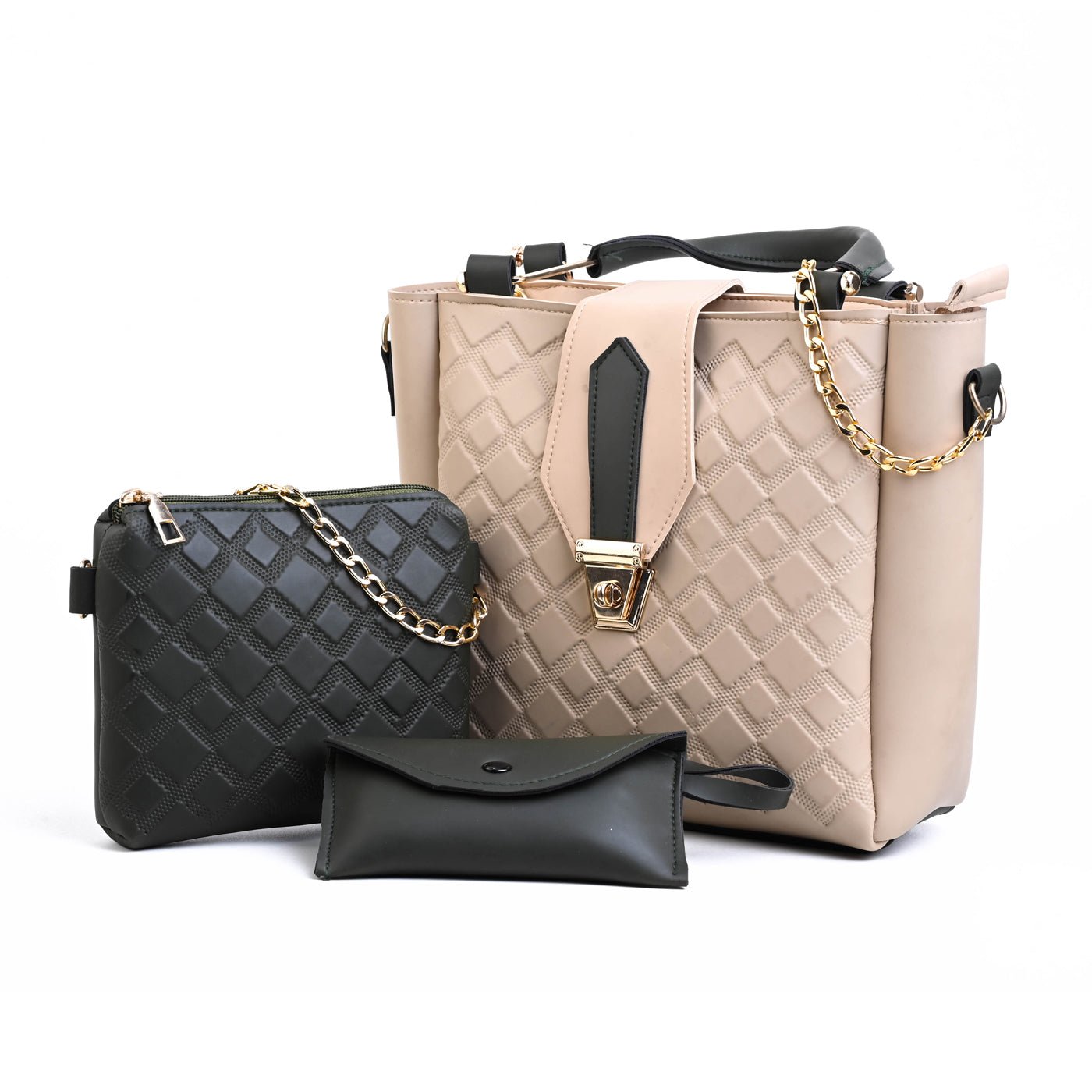 3 in 1 Handbag Set - 12 - Zenana