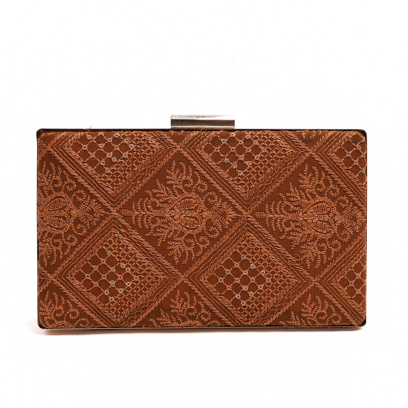Chantique Clutch - Musturd Brown