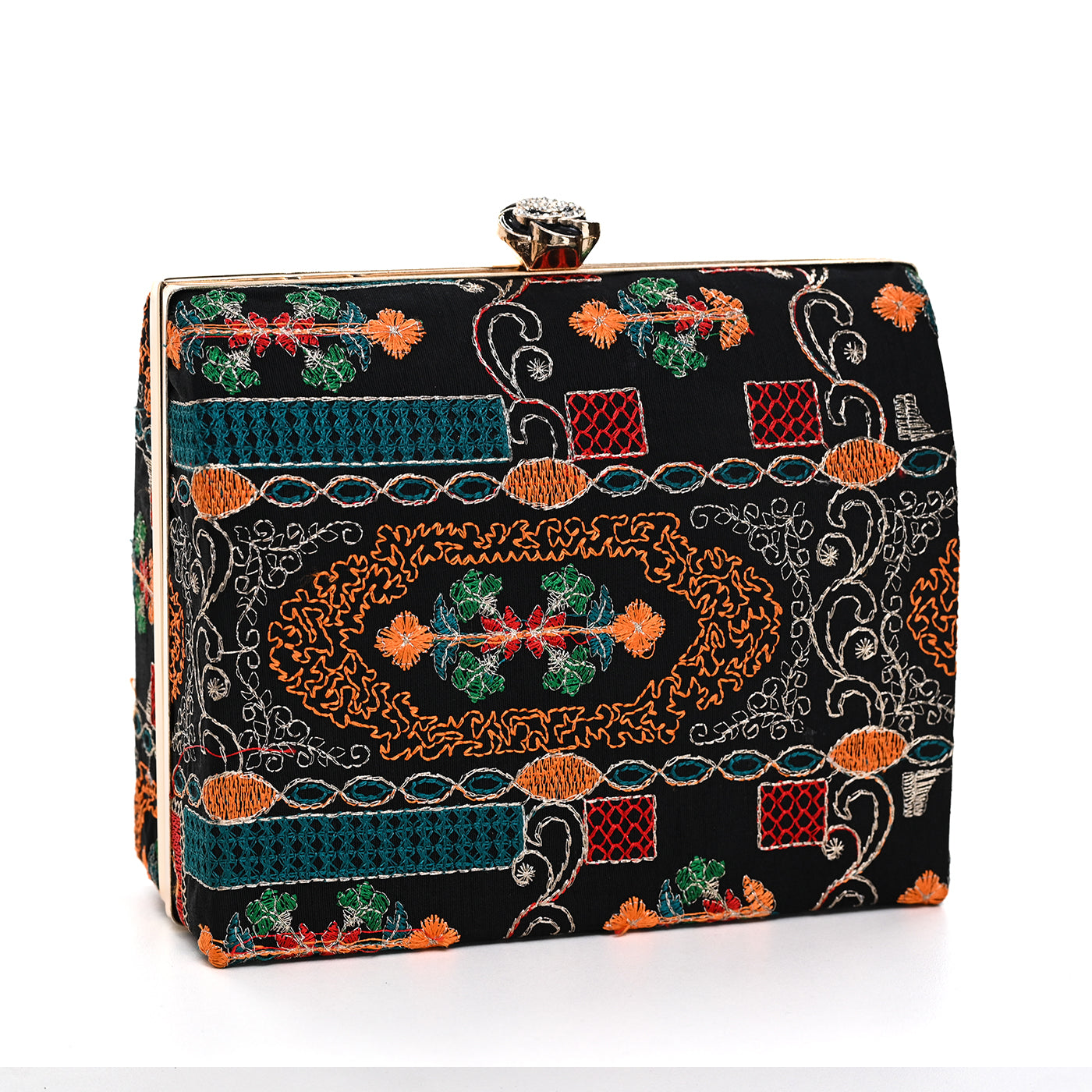 Embroidered Clutch 03