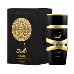 Lattafa Asad EDP – 100 ml Amber Spice Masterpiece for Men