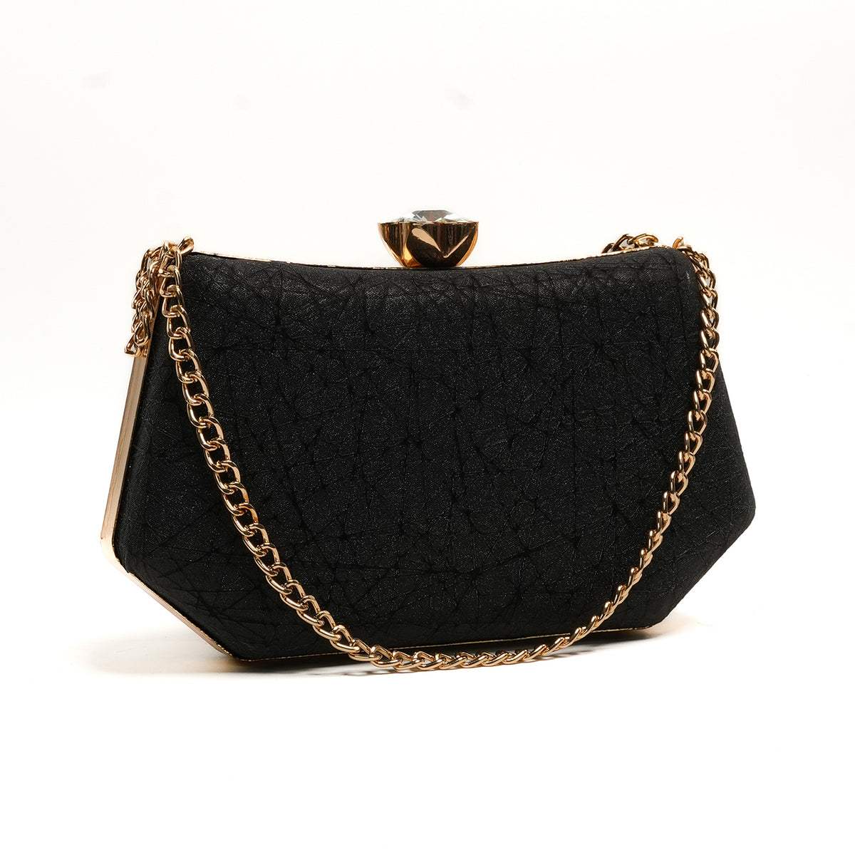 Shimmer Clutch - Black