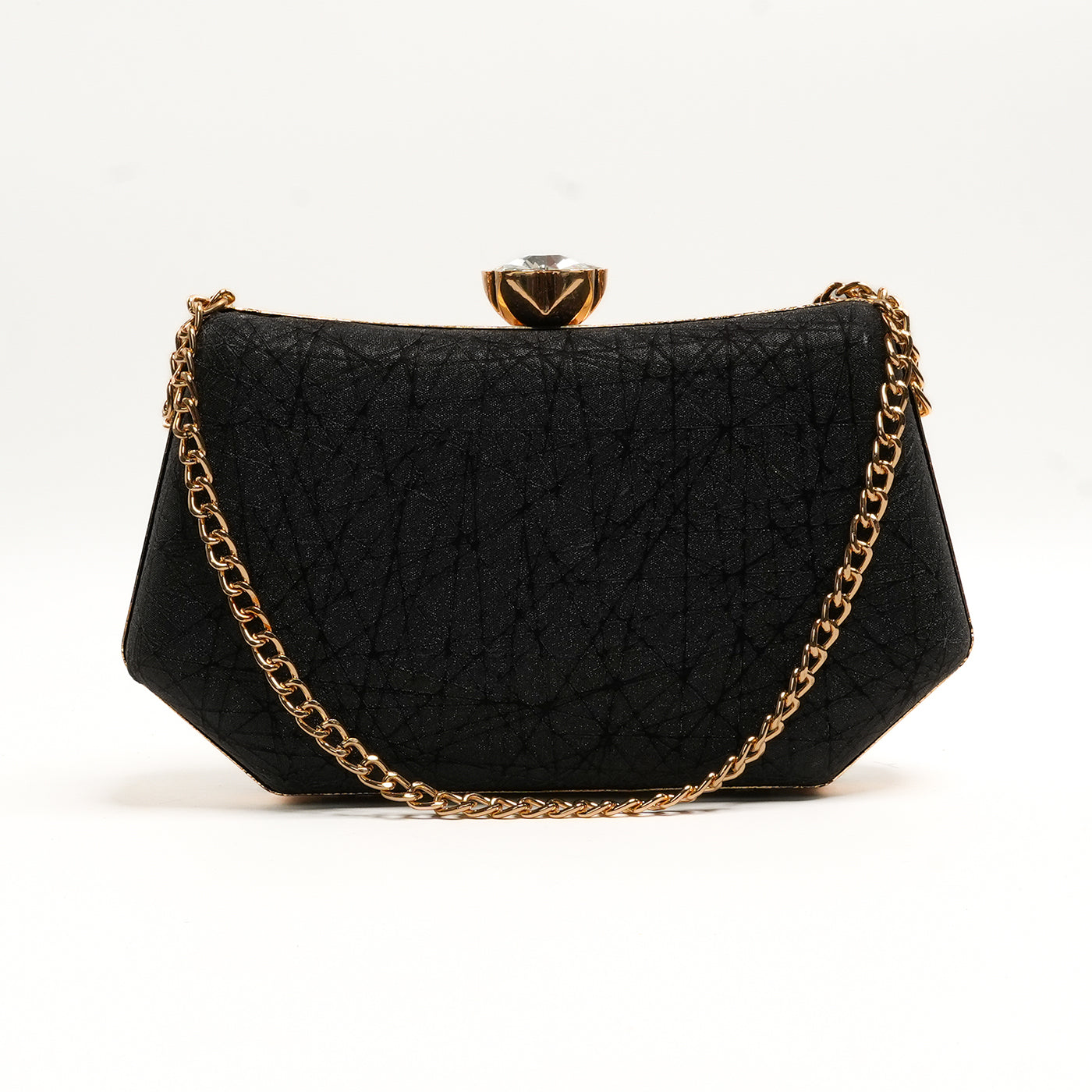 Shimmer Clutch - Black