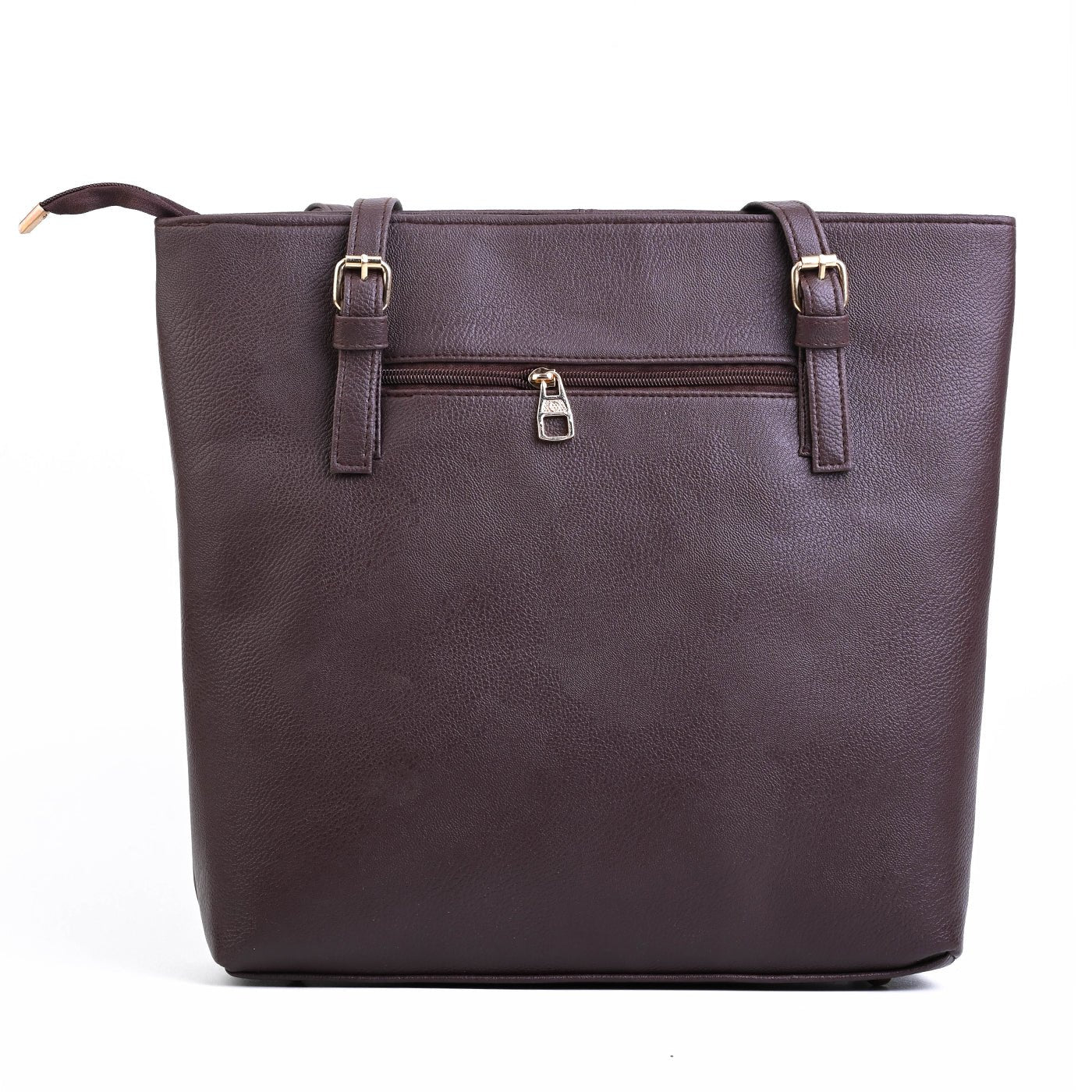 Casual Tote Bag - Brown - Zenana