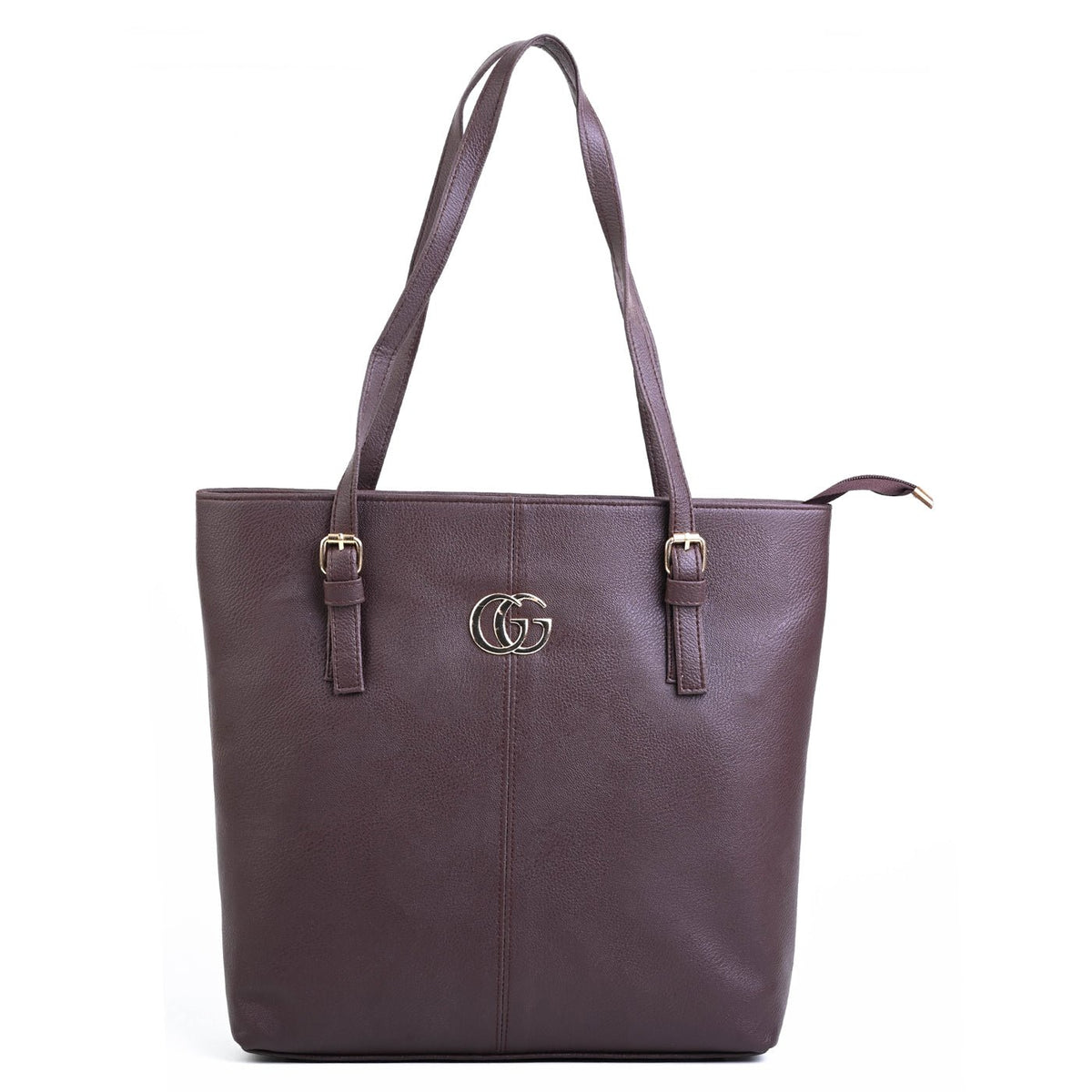 Casual Tote Bag - Brown - Zenana