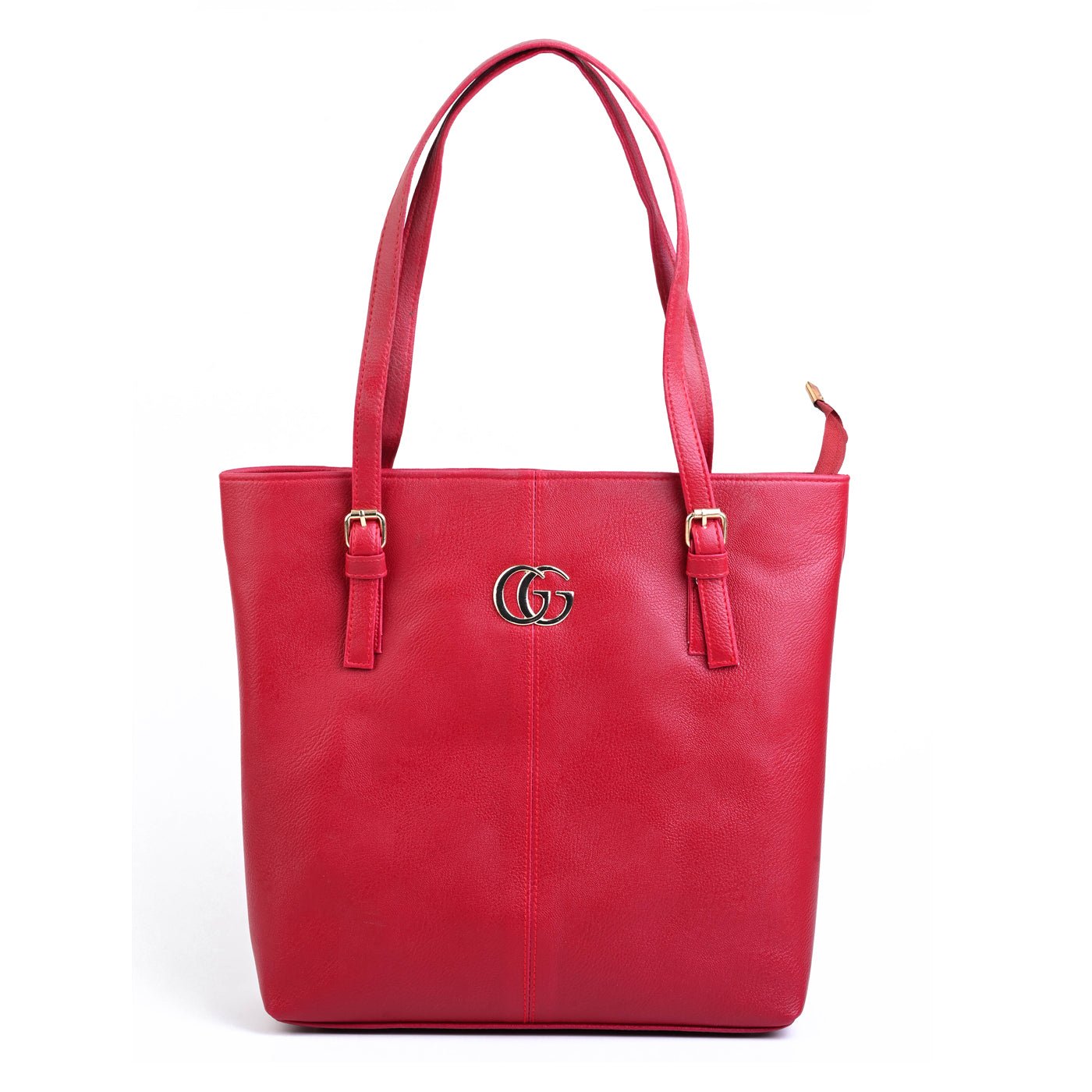 Casual Tote Bag - Red - Zenana