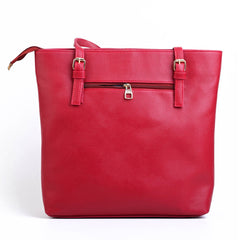 Casual Tote Bag - Red - Zenana