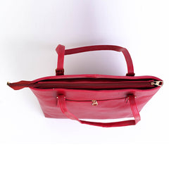 Casual Tote Bag - Red - Zenana