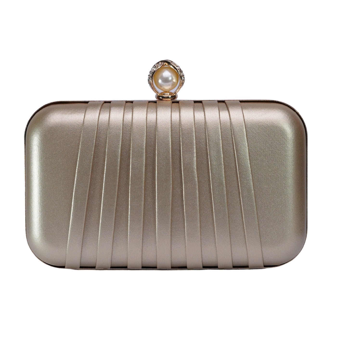 Gleamy Clutch - Gold - Zenana