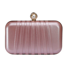 Gleamy Clutch - Rose Gold - Zenana