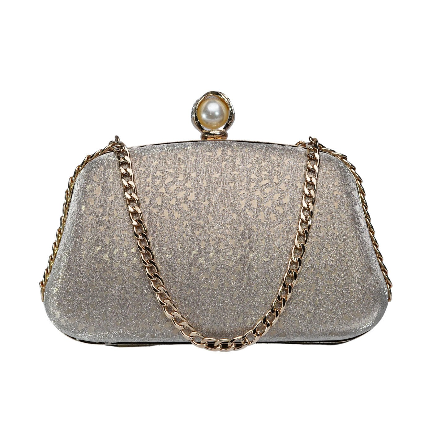 Luminous Clutch 03 - Champagne - Zenana